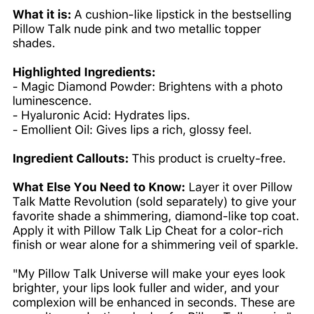 Charlotte Tilbury happy hyaluronic plus happy kiss and color. Passion kiss NWT - Picture 6 of 7